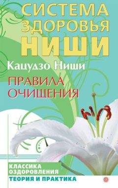 Кацудзо Ниши - Правила очищения