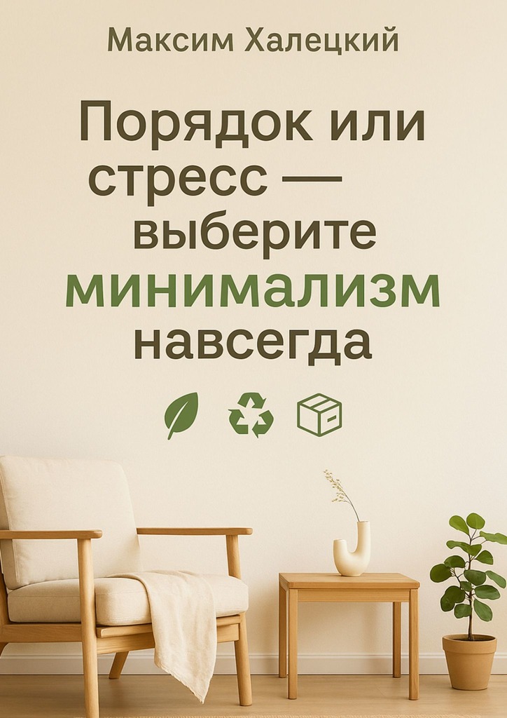 Порядок или стресс – выберите минимализм навсегда - Максим Халецкий